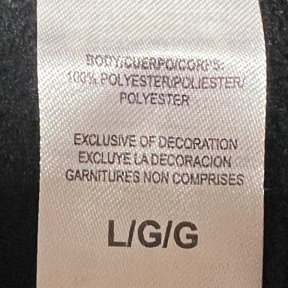 Reebok Mens Black Joggers/Sweatpants Size Large, with zipper pockets - Picture 7 of 9